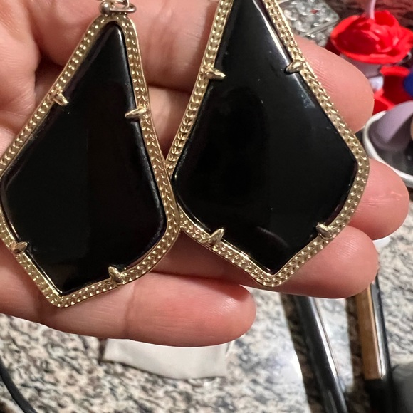 Alexandra Large Drop Earrings - Picture 3 of 4